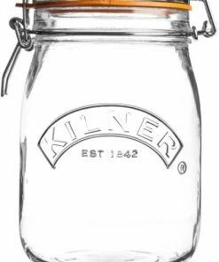 Kilner Clip Top Einmachglas, Rund 1,5 Liter / 230 Mm