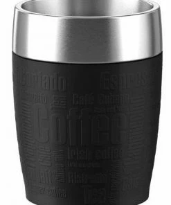 Emsa Isolier-Trinkbecher Travel Cup In Schwarz