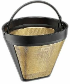 Cilio Gold-Dauer-Kaffeefilter Größe 4