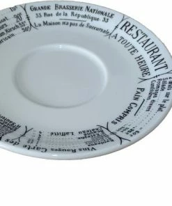 Pillivuyt Frühstückstasse Brasserie Frühstücksuntertasse Bourges: Durchmesser 165 Mm 8 Pillivuyt Frühstückstasse Brasserie Frühstücksuntertasse Bourges: Durchmesser 165 Mm -Bialetti-shop 120816BL1 C00103 1