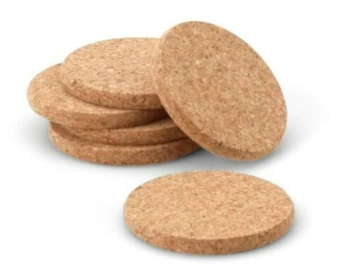 Continenta Gläseruntersetzer Aus Kork, 6er Set 1 Continenta Gläseruntersetzer Aus Kork, 6er Set