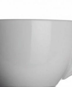 Classic Espressotasse Flach Von Porzellanfabrik Walküre, Weiß