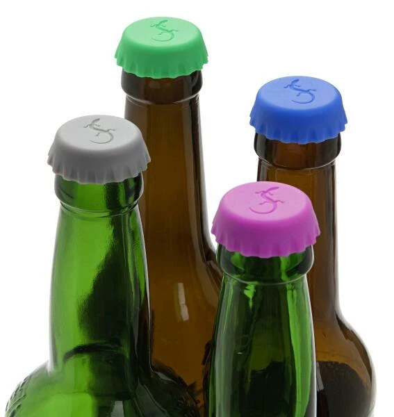 Lurch Silikon-Kronkorken, 12er-Set 1 Lurch Silikon-Kronkorken, 12er-Set