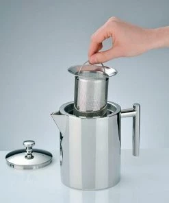 Alfi Teekanne Edelstahl 1,4 Liter Für 11 Tassen -Bialetti-shop 2109000140 Anw 1 1