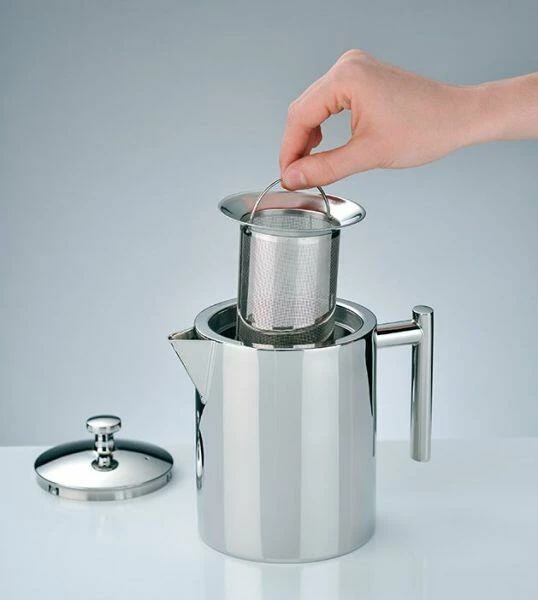 Alfi Teekanne Edelstahl 0,6 Liter Für 5 Tassen 4 Alfi Teekanne Edelstahl 0,6 Liter Für 5 Tassen – Bild 4