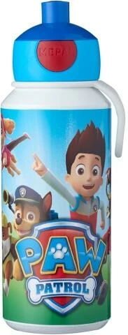Mepal Trinkflasche Pop-up Campus 400 Ml - Paw Patrol 1 Mepal Trinkflasche Pop-up Campus 400 Ml - Paw Patrol