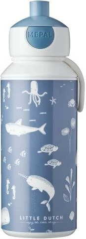 Mepal Trinkflasche Pop-up Campus 400 Ml - Ocean 1 Mepal Trinkflasche Pop-up Campus 400 Ml - Ocean