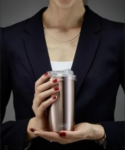 Lurch Isolier-Becher Coffee-ToGo Rosegold 0,4L -Bialetti-shop 215 RS5440 240966 Isolier Becher Coffee To Go 0 4l Rose Gold Modell 4 scr 1