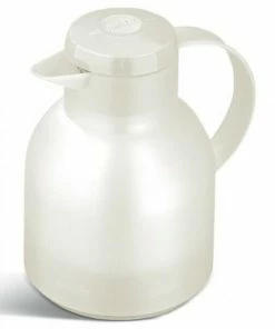 Emsa Isolierkanne Samba Weiß, 1,0 L