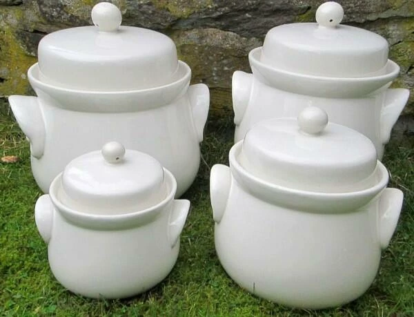 SCHMITT Steinzeug & Keramik Schmitt Mini-Gärtopf 1 Liter 2 SCHMITT Steinzeug & Keramik Schmitt Mini-Gärtopf 1 Liter – Bild 2