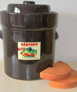 SCHMITT Steinzeug & Keramik Schmitt Gärtopf Mit Steinen 5 Liter