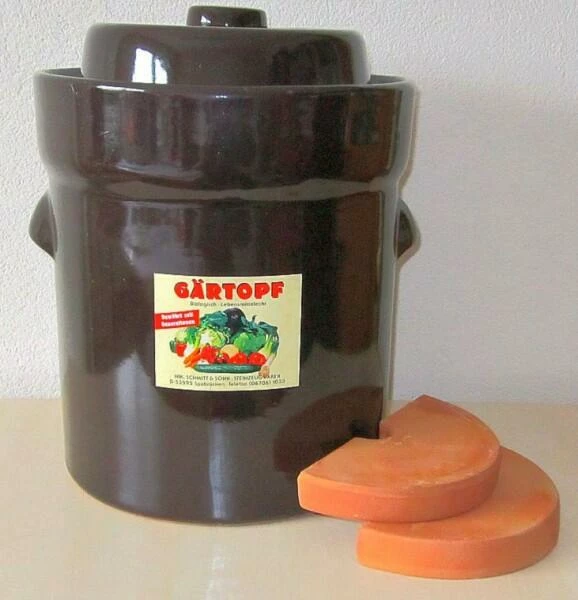 SCHMITT Steinzeug & Keramik Schmitt Gärtopf Mit Steinen 5 Liter 1 SCHMITT Steinzeug & Keramik Schmitt Gärtopf Mit Steinen 5 Liter