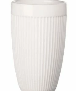 ASA Thermobecher Thermo Striped, Weiß 0,2 Liter