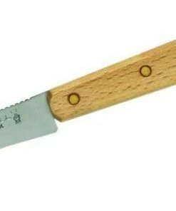 Opinel Gemüsemesser, Gebogene Klinge, Edelstahl, Buchenholz