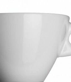 Collezione ALTA Café Au Lait Tasse Von Porzellanfabrik Walküre, Weiß