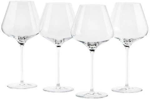 Le Creuset Burgunder Rotwein Gläser, 4er-Set 1 Le Creuset Burgunder Rotwein Gläser, 4er-Set