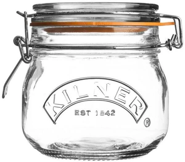 Kilner Clip Top Einmachglas, Rund 0,5 Liter / 113 Mm 2 Kilner Clip Top Einmachglas, Rund 0,5 Liter / 113 Mm – Bild 2