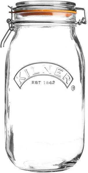 Kilner Clip Top Einmachglas, Rund 0,5 Liter / 113 Mm 5 Kilner Clip Top Einmachglas, Rund 0,5 Liter / 113 Mm – Bild 5