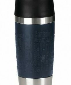 Emsa Isolier-Trinkbecher Mit Manschette Travel Mug In Blau