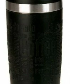Emsa Isolier-Trinkbecher Mit Manschette Travel Mug In Schwarz