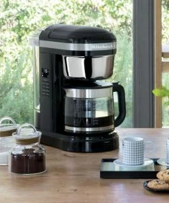 KitchenAid Drip-Kaffeemaschine In Onyx Schwarz -Bialetti-shop 5KCM1209EOB ambiente