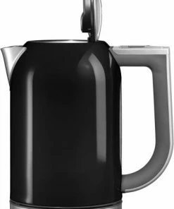 KitchenAid Wasserkocher In Onyx Schwarz, 1,7 L -Bialetti-shop 5KEK1722OB front open 8670