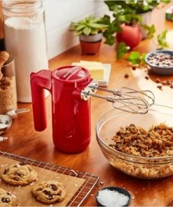 KitchenAid Kabelloses Handrührgerät Rot -Bialetti-shop 5KHMB732EER 5