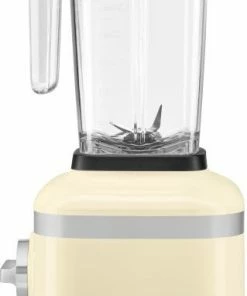 KitchenAid Standmixer K150 In Creme -Bialetti-shop 5KSB1330xAC Side with button left p200676kp 006z