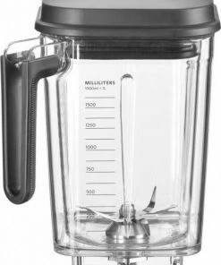 KitchenAid ARTISAN Power Plus Blender In Gusseisen Schwarz -Bialetti-shop 5KSB8270 Jar Lid neu l