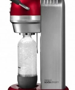 KitchenAid Sodastream ARTISAN In Onyx Schwarz -Bialetti-shop 5KSS1121CA side wbottleBubble l