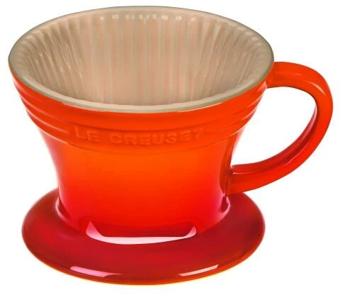 Le Creuset Kaffee Filter In Ofenrot 1 Le Creuset Kaffee Filter In Ofenrot
