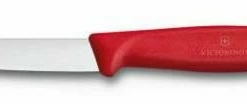 Victorinox SwissClassic Gemüsemesser, Mittelspitz, 8 Cm, Rot