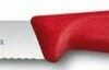 Victorinox SwissClassic Gemüsemesser Mit Wellenschliff, 10 Cm, Rot
