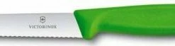 Victorinox SwissClassic Gemüsemesser Mit Wellenschliff, 10 Cm, Grün