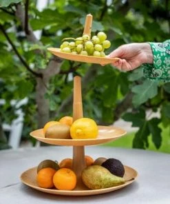 Koziol Etagere BABELL In Wood L -Bialetti-shop 7180 BABELL L 702 7