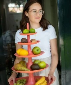 Koziol Etagere BABELL In Grün L -Bialetti-shop 7185 BABELL BIG 704 1 1