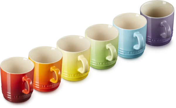 Le Creuset Becher 6er-Set 200 Ml, Regenbogen 1 Le Creuset Becher 6er-Set 200 Ml, Regenbogen