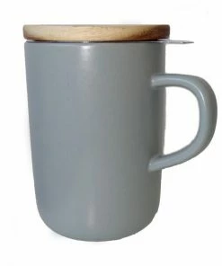 OGO Living Teepott Juliet Mit Filter, Graublau