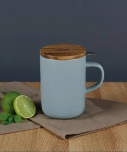 OGO Living Teepott Juliet Mit Filter, Graublau -Bialetti-shop 7912014 3