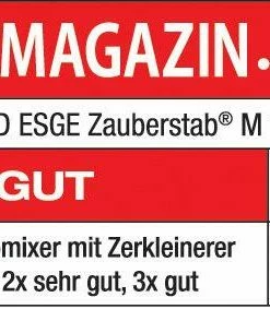 ESGE Zauberstab ESGE-Zauberstab Stabmixer M 160 Gourmet 23 ESGE Zauberstab ESGE-Zauberstab Stabmixer M 160 Gourmet -Bialetti-shop 90610 ESGE Zauberstab M 160 G TSTMAGAZIN