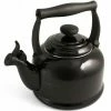 Le Creuset Wasserkessel Tradition Schwarz
