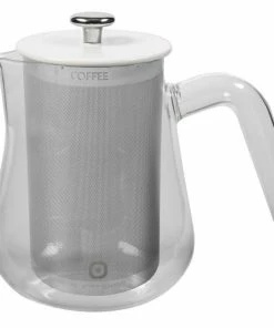 Carl Henkel Kaffeekanne X-TRACT-BREW ARCA, Clear Handle 0,8 Liter