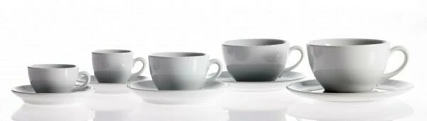 Classic Café Au Lait Tasse Von Porzellanfabrik Walküre, Weiß 3 Classic Café Au Lait Tasse Von Porzellanfabrik Walküre, Weiß – Bild 3