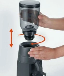 Graef Kaffeemühle CM 702 -Bialetti-shop CM702 abnehmen Behaelter l