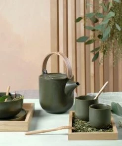 ASA Teekanne Mit Holzgriff Coppa Nori Fassungsvermögen 0,6 L -Bialetti-shop Coppa Nori