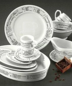 Pillivuyt Mokkatasse Brasserie Mokkauntertasse Bourges: Durchmesser 125 Mm -Bialetti-shop DECOR BRASSERIE 2 1