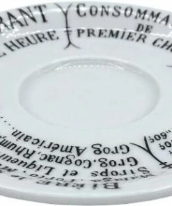 Pillivuyt Mokkatasse Brasserie Mokkauntertasse Bourges: Durchmesser 125 Mm -Bialetti-shop DSC01485