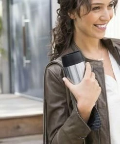 Emsa Isolier-Trinkbecher Travel Mug, Edelstahl -Bialetti-shop Emsa Travel Mug Isolierbecher 351483 Milieu neu l