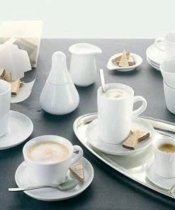 Kahla Five Senses Cappuccino-Obertasse 0,25 L Weiß -Bialetti-shop Kahla Five Senses Kaffeeservice 10 l