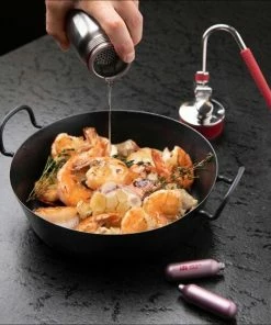 ISi Einweg-Sahnekapseln, 24er Packung -Bialetti-shop Kraeuteroel Anwendung 07 1